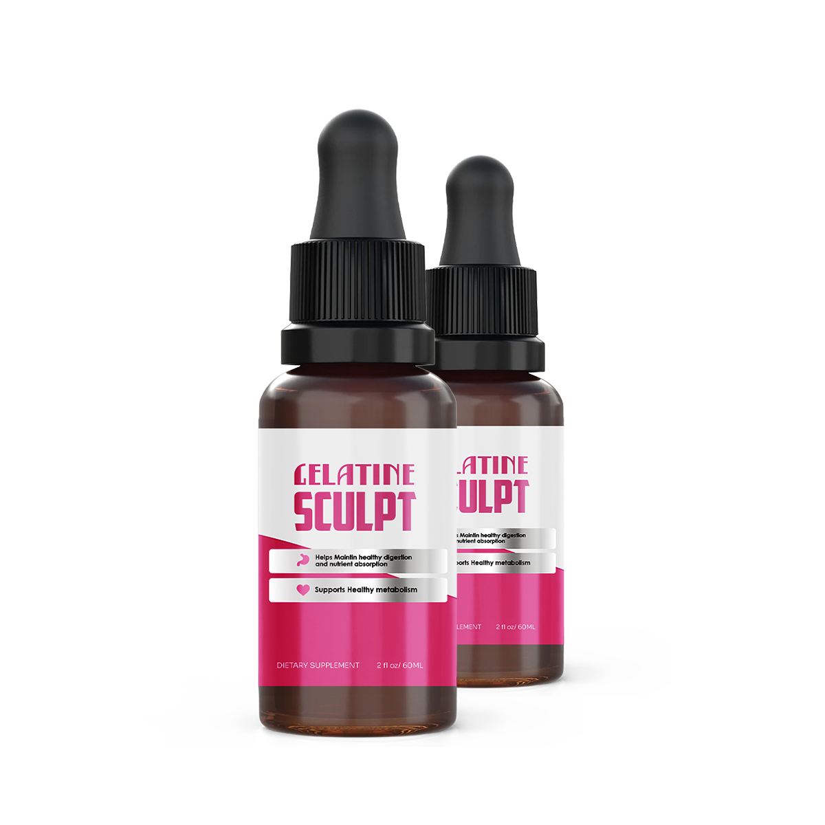 Gelatine Sculpt 2 bottles package - 60 day supply