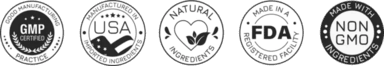 GMP Certified - Manufactured in FDA registered facilities